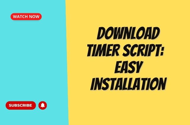 Timer scripts are powerful tools that can greatly enhance engagement on your website.